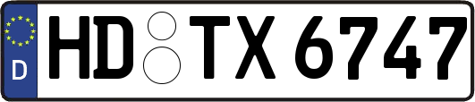 HD-TX6747