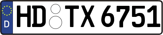 HD-TX6751