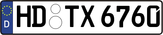 HD-TX6760