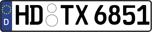 HD-TX6851