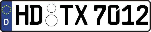 HD-TX7012