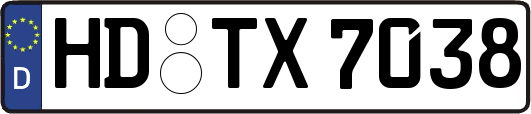 HD-TX7038