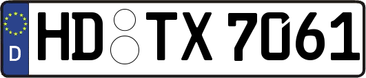 HD-TX7061