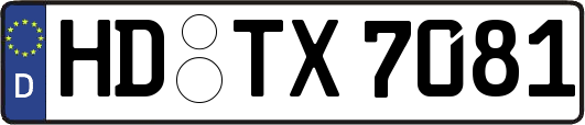 HD-TX7081