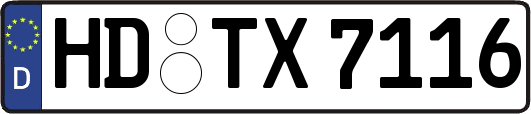 HD-TX7116