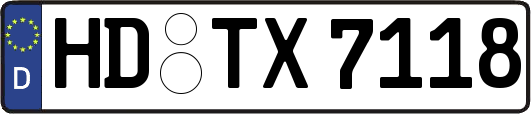 HD-TX7118