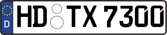 HD-TX7300
