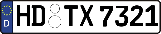 HD-TX7321