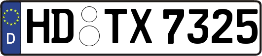 HD-TX7325