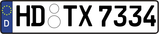 HD-TX7334