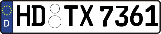 HD-TX7361