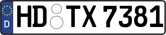 HD-TX7381
