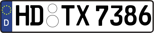 HD-TX7386