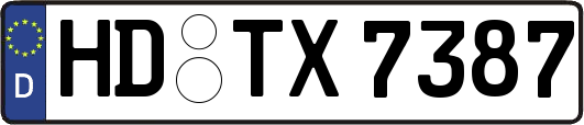 HD-TX7387