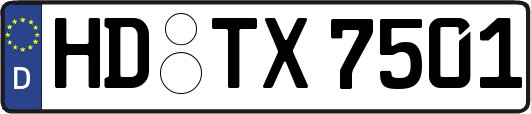 HD-TX7501