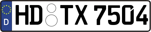 HD-TX7504