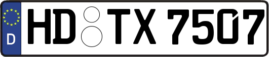HD-TX7507