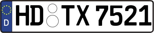 HD-TX7521