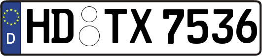 HD-TX7536