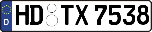 HD-TX7538