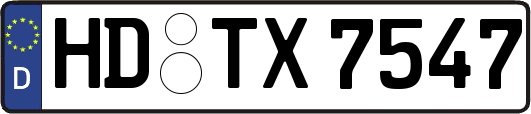 HD-TX7547