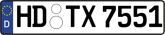 HD-TX7551