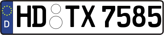 HD-TX7585