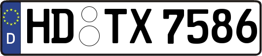 HD-TX7586