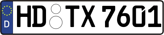 HD-TX7601