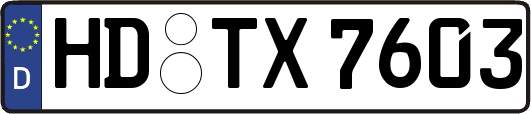 HD-TX7603