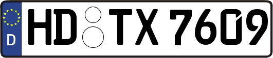 HD-TX7609