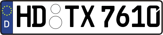 HD-TX7610