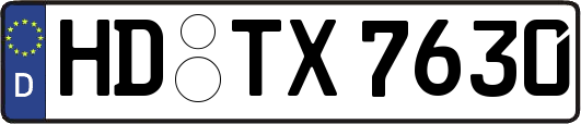 HD-TX7630