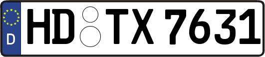 HD-TX7631