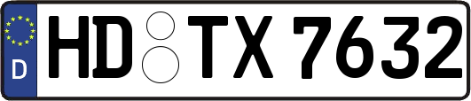 HD-TX7632
