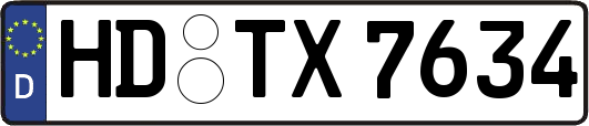 HD-TX7634