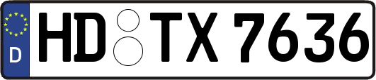 HD-TX7636