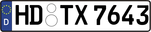 HD-TX7643