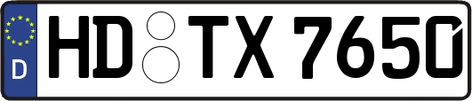 HD-TX7650