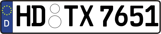 HD-TX7651