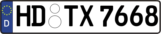 HD-TX7668