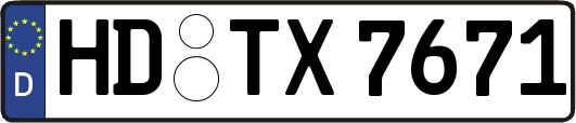 HD-TX7671