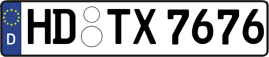 HD-TX7676