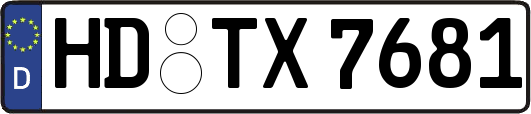 HD-TX7681