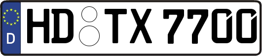 HD-TX7700
