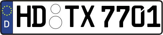 HD-TX7701