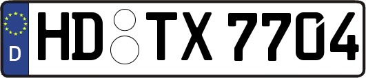 HD-TX7704