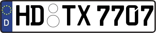 HD-TX7707