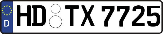HD-TX7725