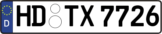 HD-TX7726